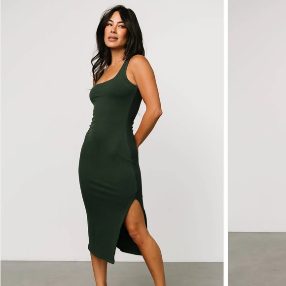 Baltic Born Dresses & Skirts - Baltic Born Forest Green Midi Dress